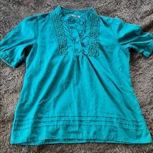 Apt 9 teal Blouse